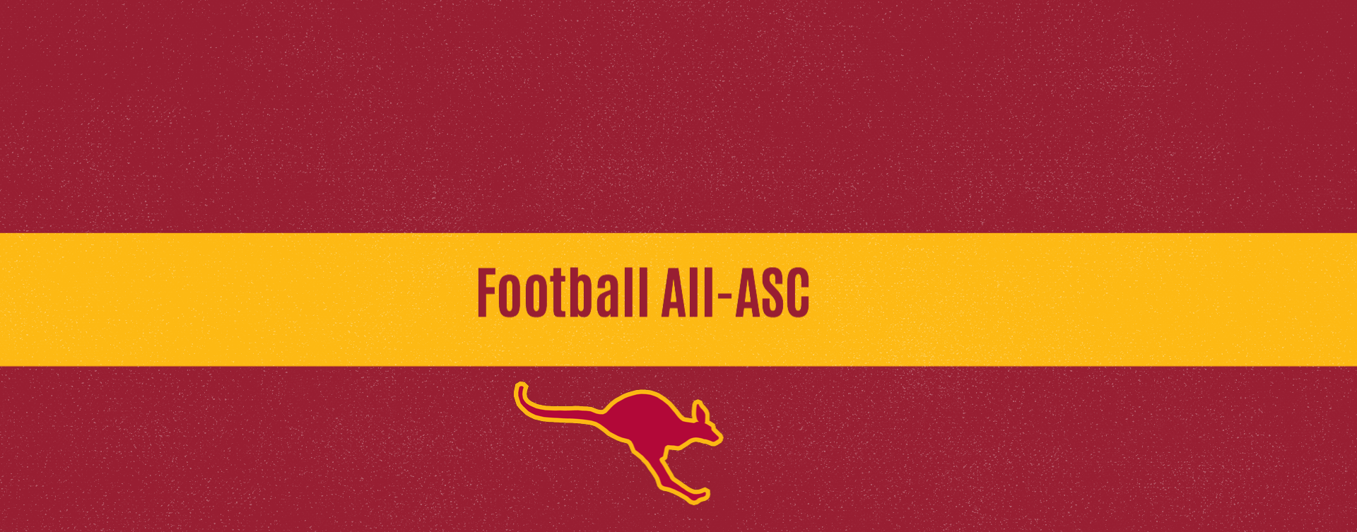 Four From 'Roo Football Earn ASC Honors