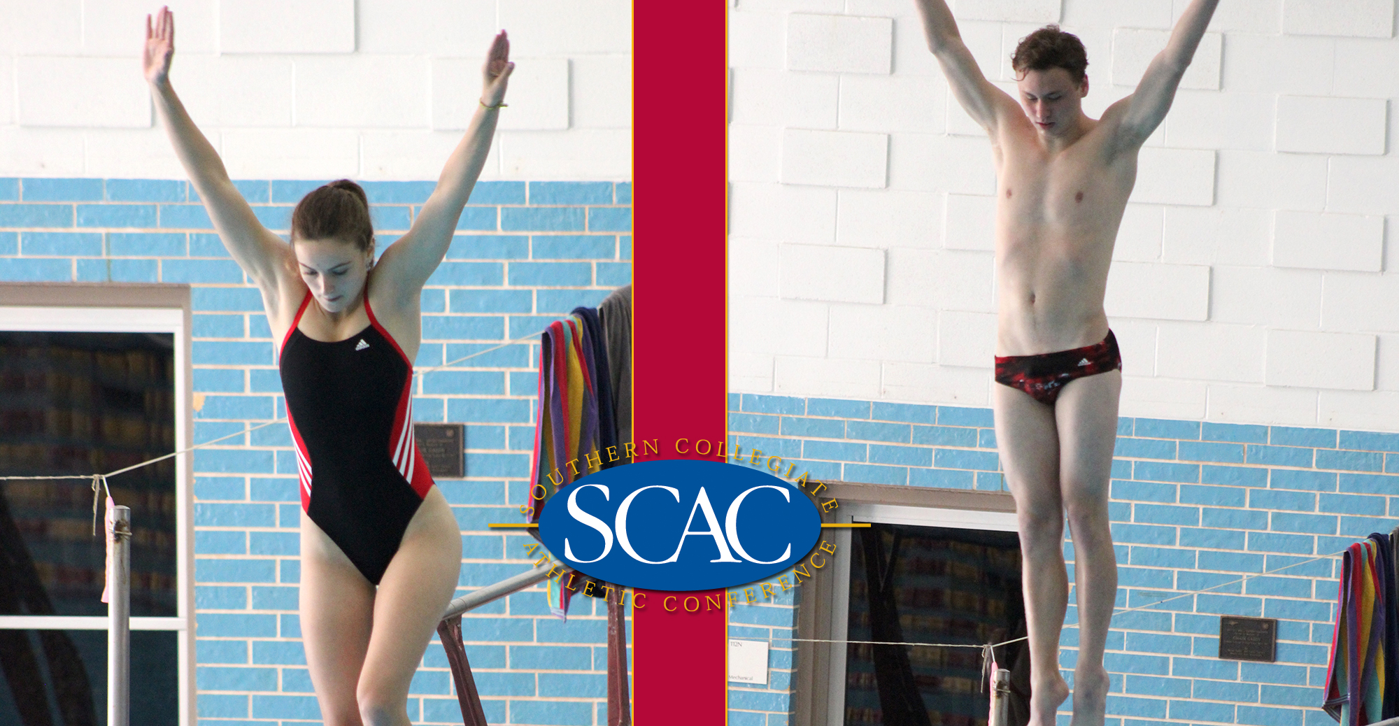 Tuttle, Baker Sweep SCAC Diver of the Week Honors