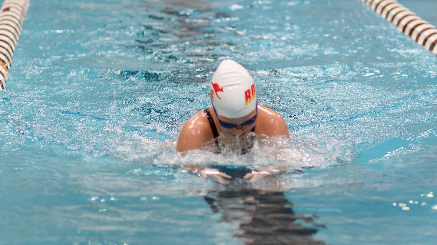 Strong Performances Highlight Relay Meet for 'Roo Swimming