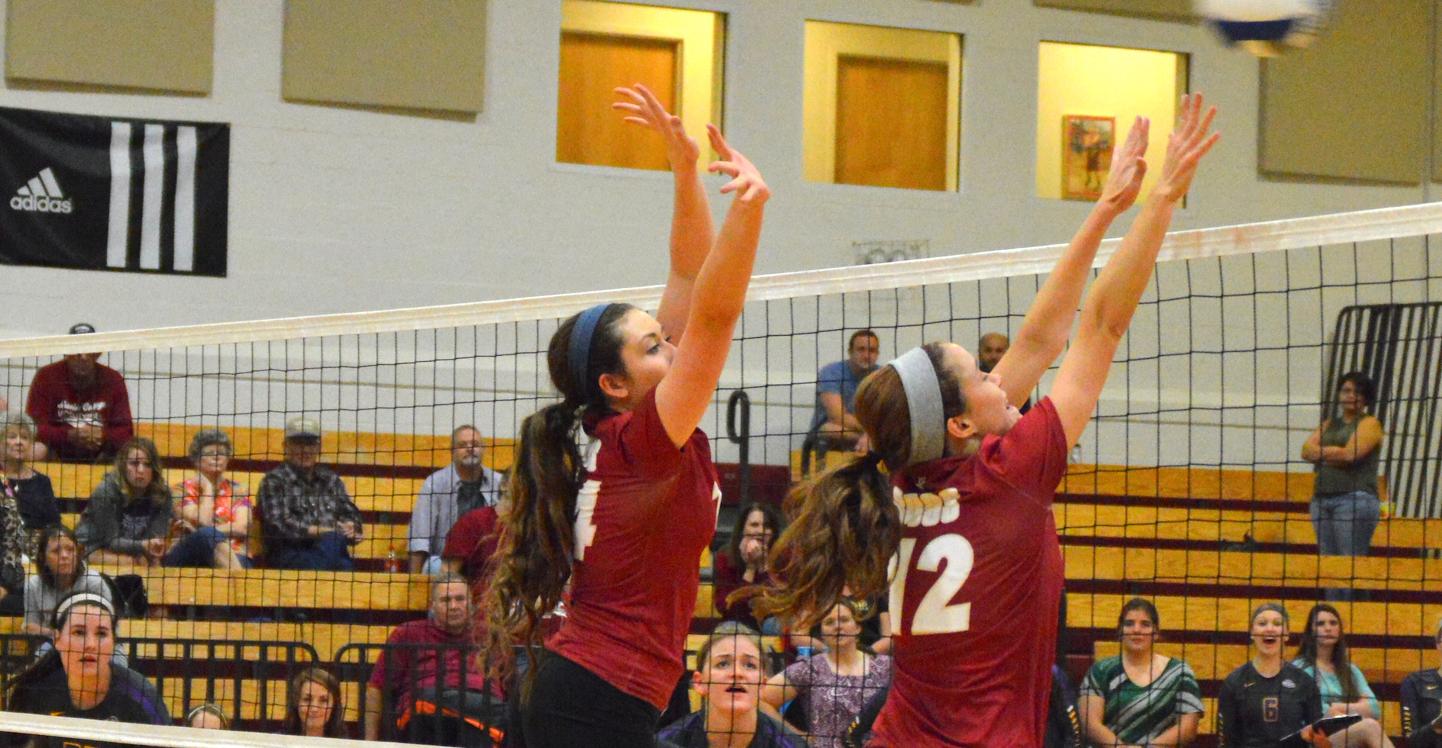 Volleyball Splits with No. 19 Hendrix and Cortland