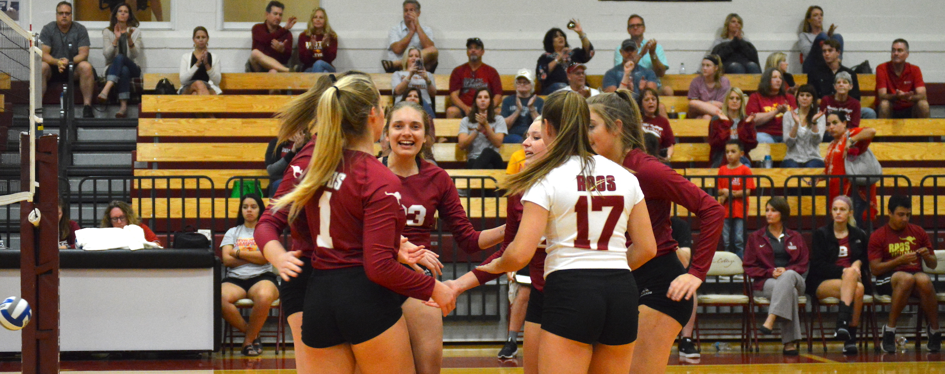 Volleyball Sweeps Day One of AC Invitational