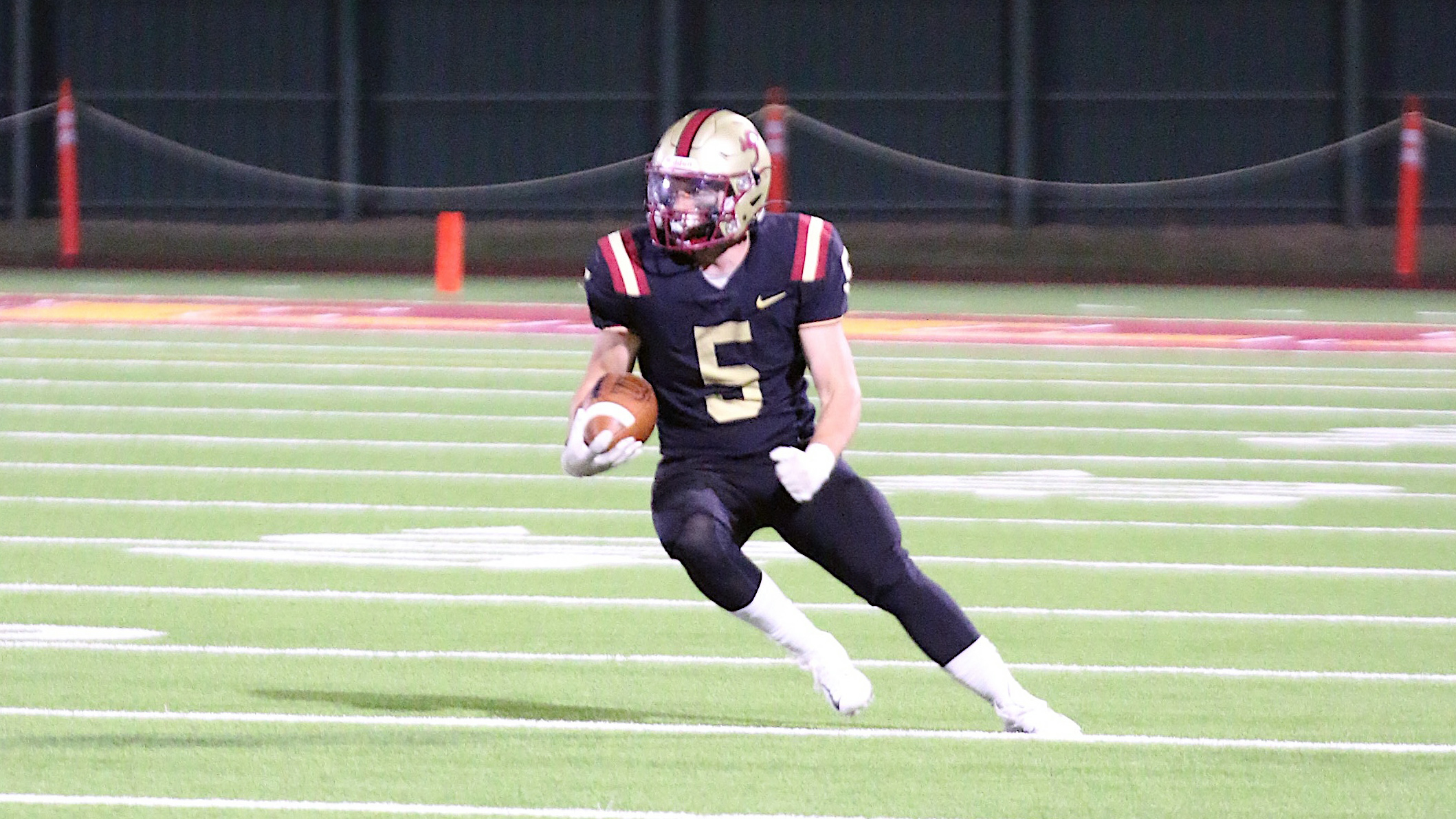 ac football barrett hudson in action