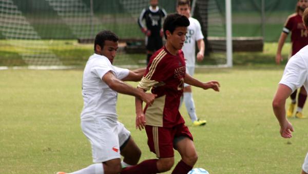 Abad-Jacobi's Two Second Half Goals Lift 'Roo Men to 3-2 Victory