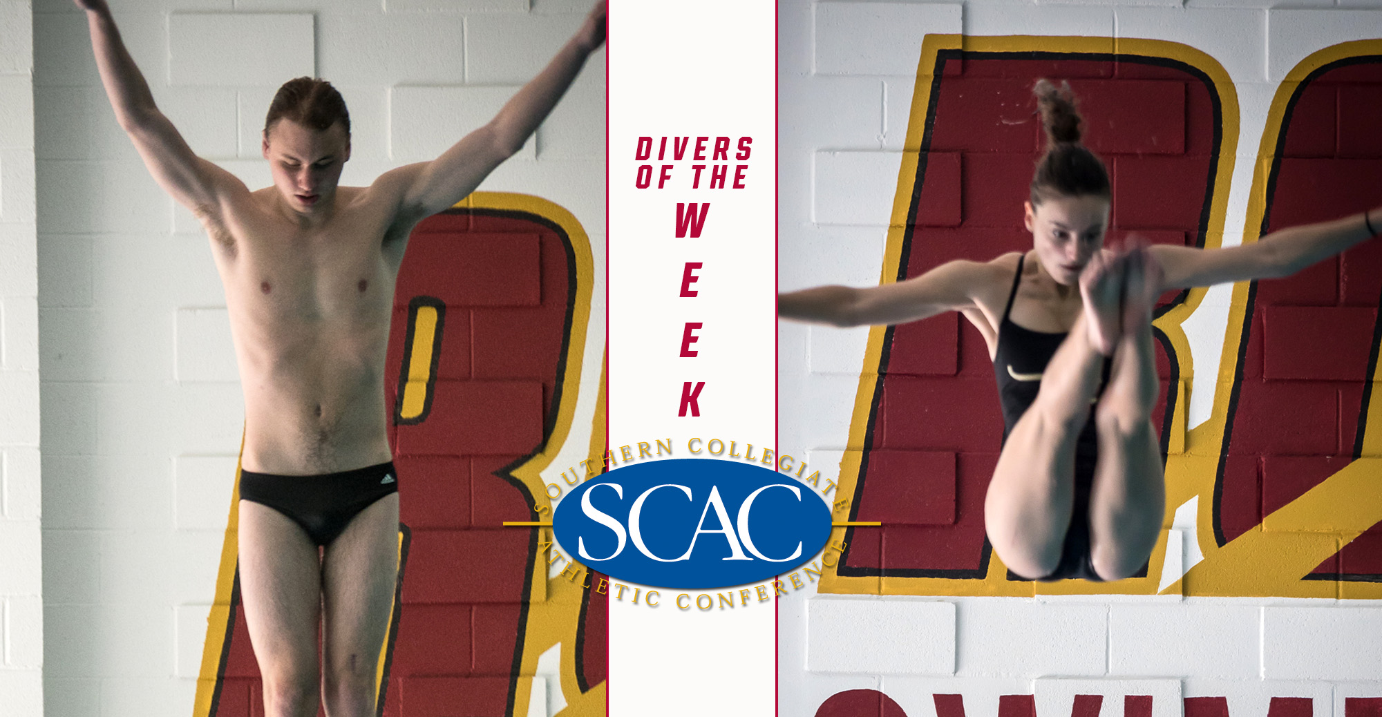 Baker, Tuttle Named SCAC Divers of the Week