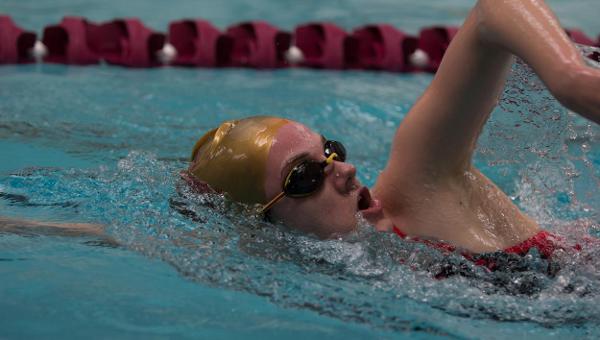 'Roo Men's Swimming Tops McMurry, Women Fall Just Short