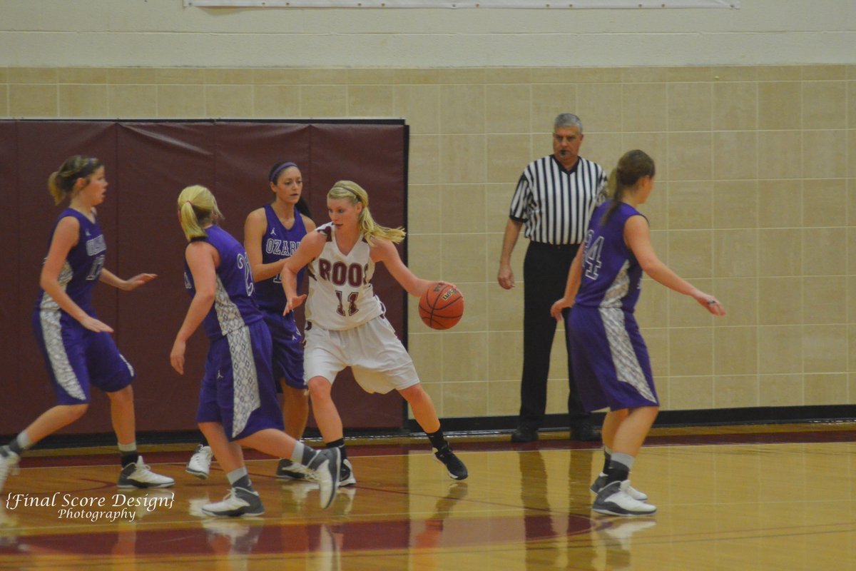 Rhodes Pulls Away from 'Roo Women's Hoops Late