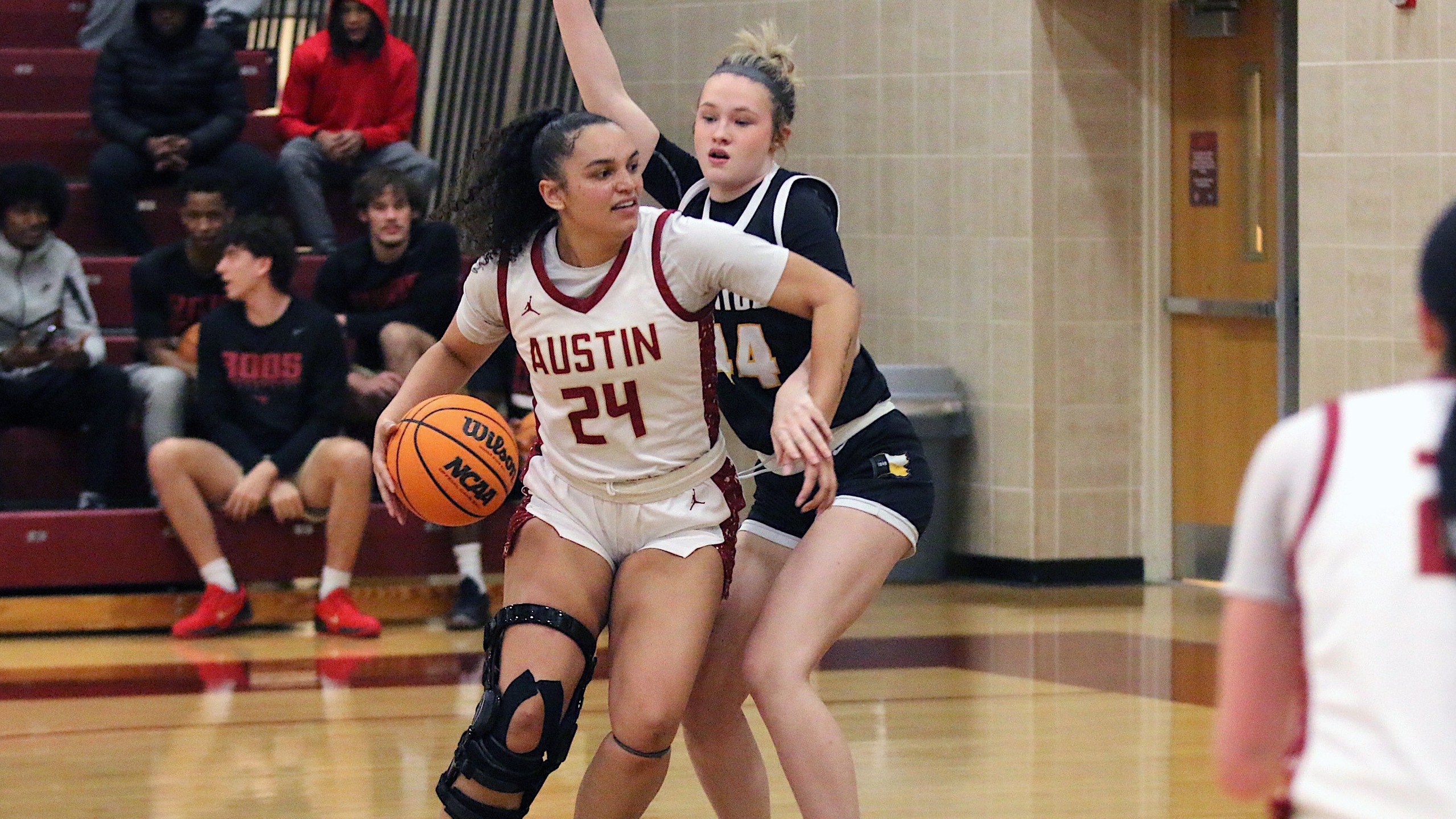 ac women's basketball trinity williams in action