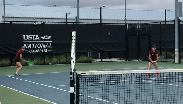 Women's Tennis Unblemished Through Two on Day 1 of Spring Break