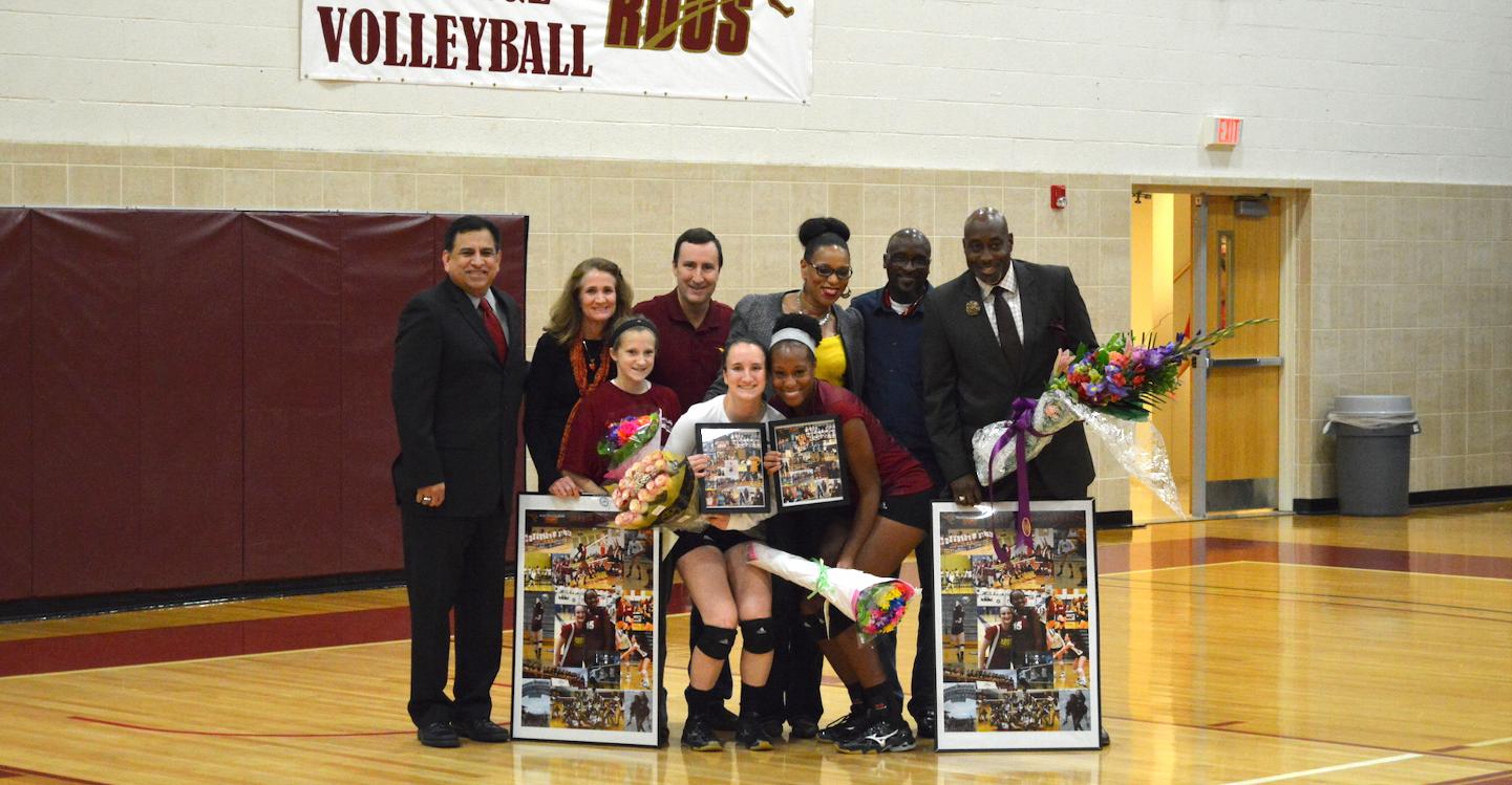 'Roo Volleyball Sweeps DCC and SAGU on Senior Night